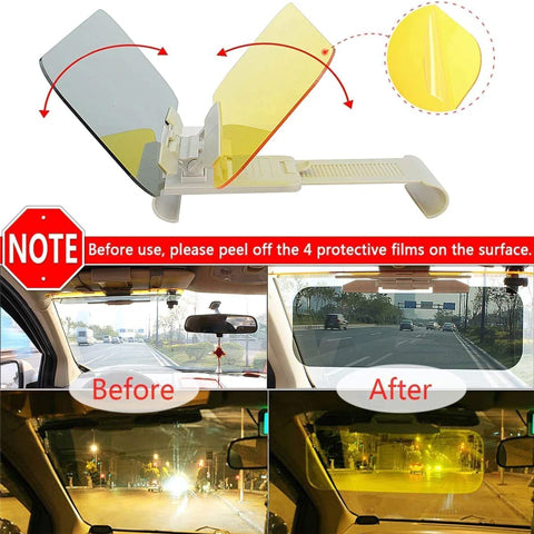 PHOTOSENSITIVE SUN SHIELD😎Drive safe, day and night!