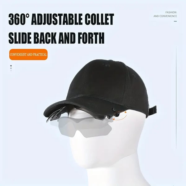 🔥Last Day Sale 49% OFF🎁Clip Cap Sunglasses, Fishing Glasses