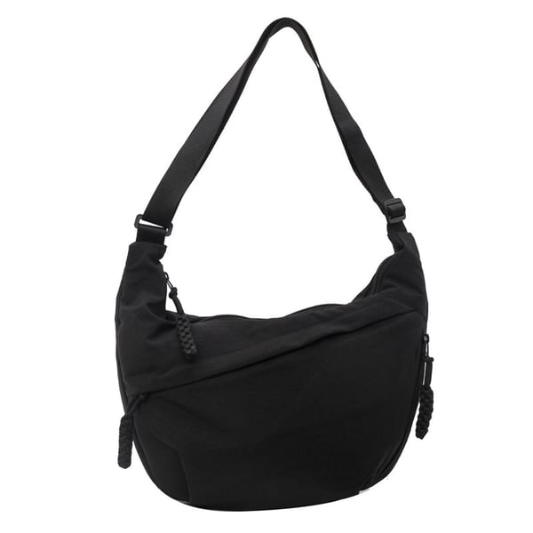 🔥Last Day Discount 49% Off 🔥👜Women's Fashion Plain Color Nylon Crossbody Hobo Bag