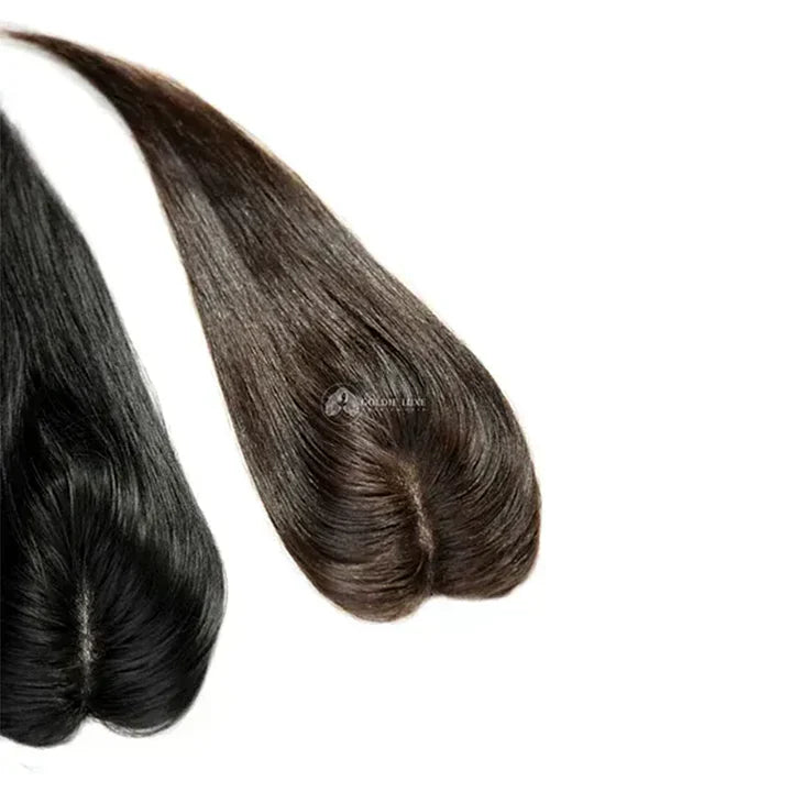 【🔥HOT SALE】2x3 Mini Scalp Topper | Hair Topper For Crown Thinning | Natural Look Wig