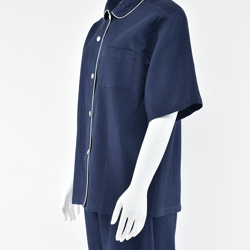 Last Day Sale 49% OFF🔥Men's and Women's 100% Cotton Short-sleeved Shorts Home Wear set