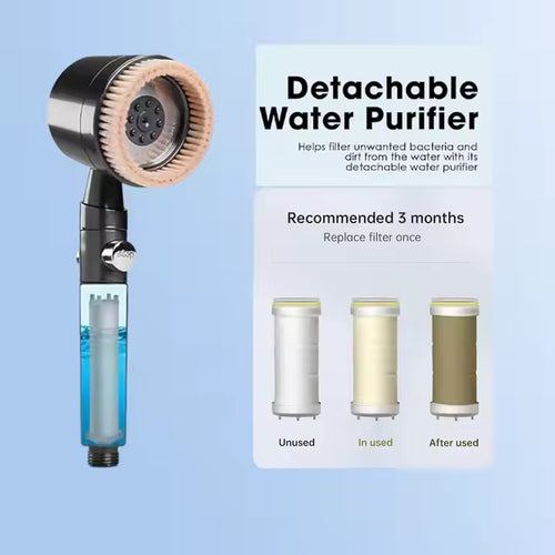 🚿Power Boost Showerhead – Strong Pressure for a Powerful Shower Experience!
