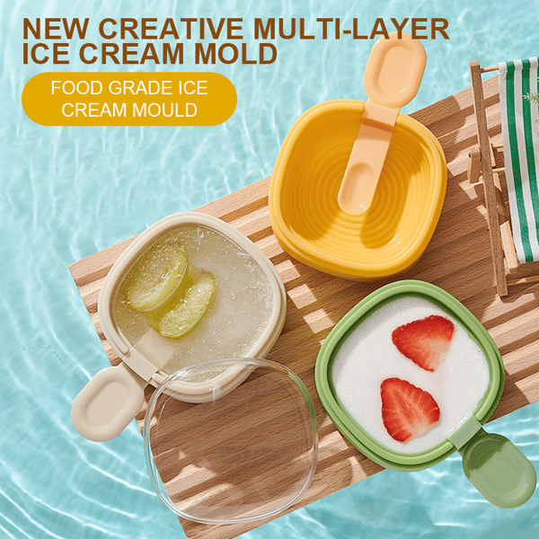 🍨New Creative Multi-Layer Ice Cream Mold