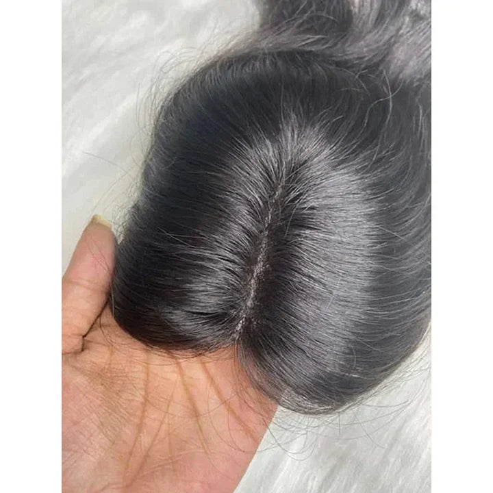【🔥HOT SALE】2x3 Mini Scalp Topper | Hair Topper For Crown Thinning | Natural Look Wig