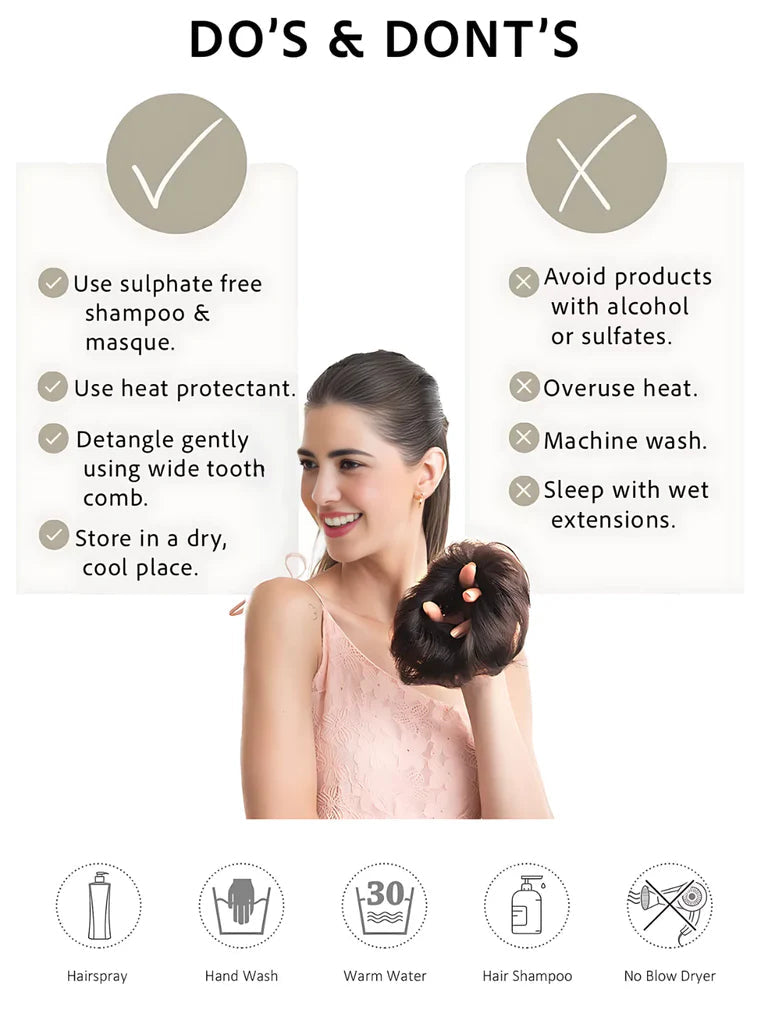 🔥Clearance Sale 49% OFF🔥PREMIUM MESSY BUN HAIR SCRUNCHIES - IMPORTED