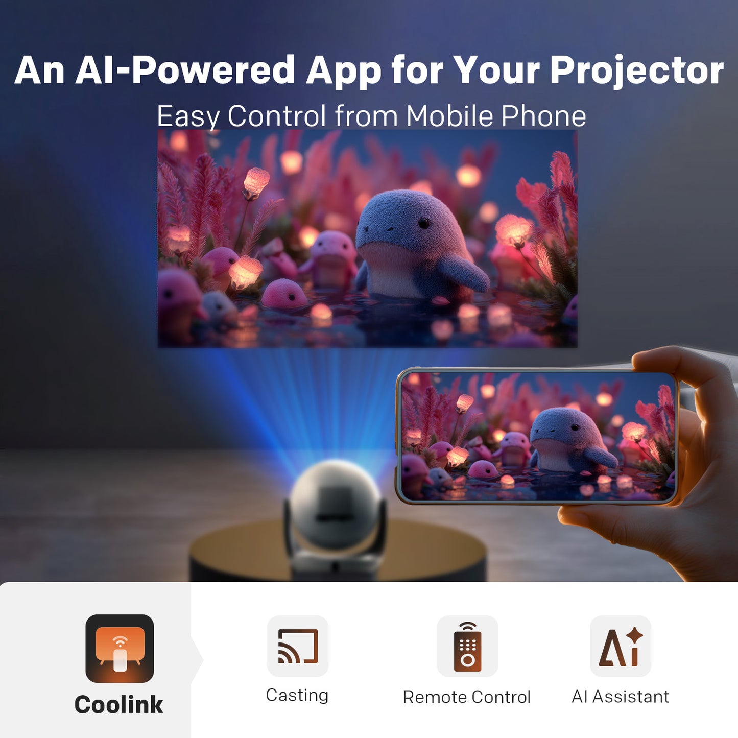 Home HD Portable Projectorš„