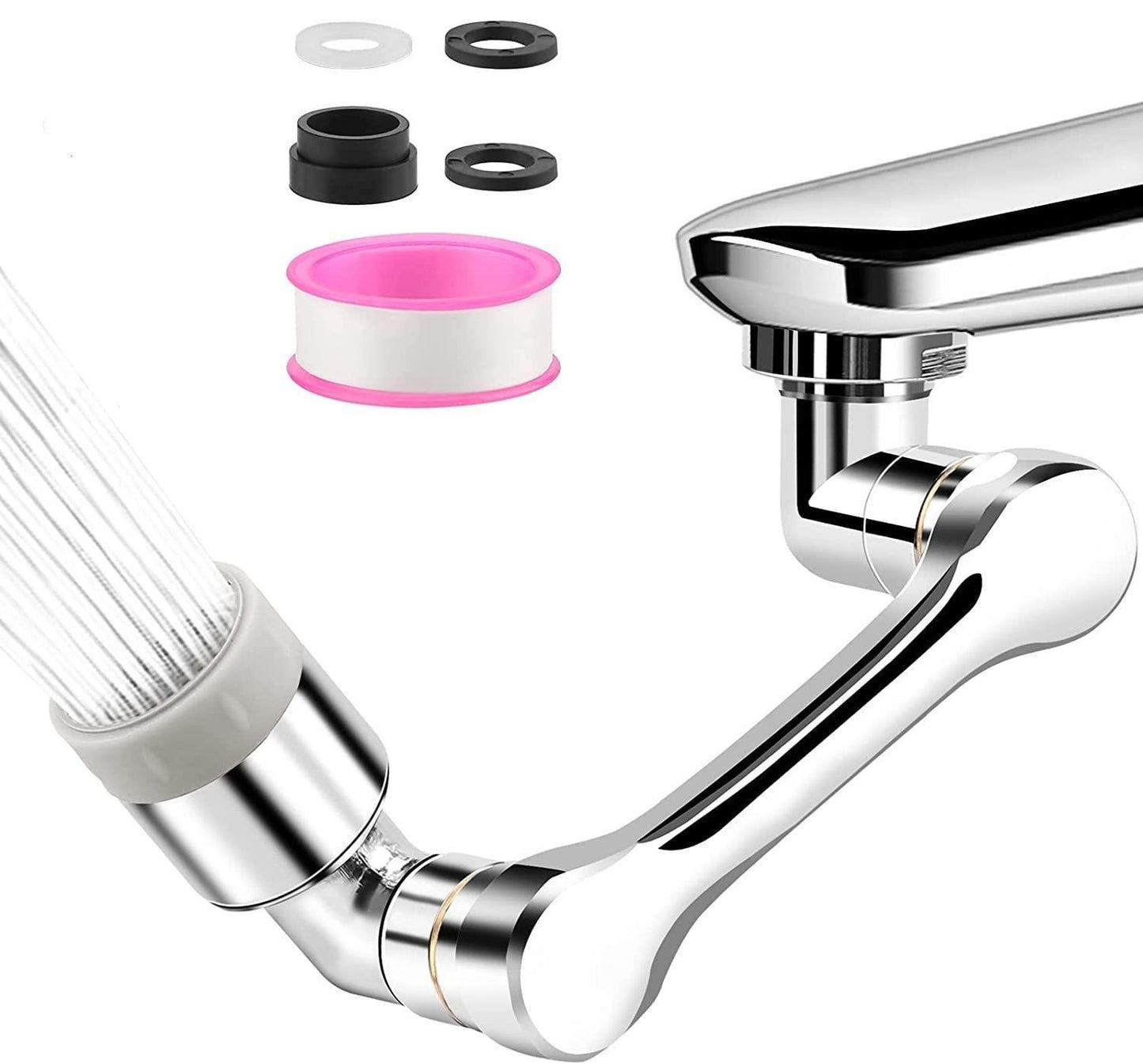 Last Day Sale 49% OFF🔥360° Rotating Faucet Extender – Dual Mode Water-Saving Tap Nozzle for Kitchen & Bathroom
