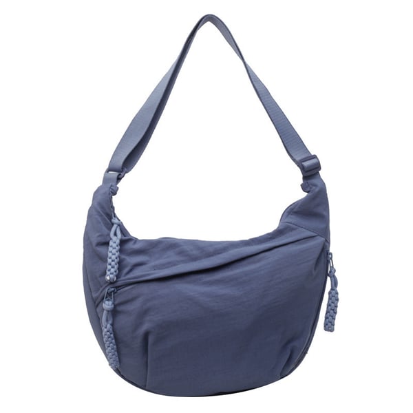 🔥Last Day Discount 49% Off 🔥👜Women's Fashion Plain Color Nylon Crossbody Hobo Bag