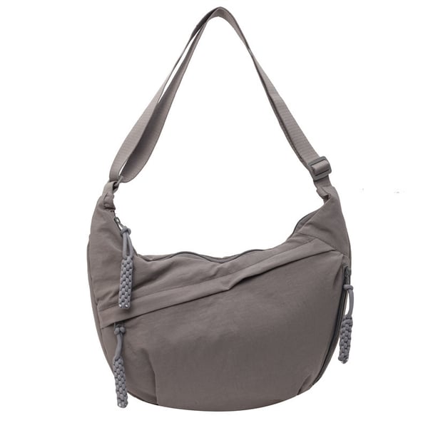 🔥Last Day Discount 49% Off 🔥👜Women's Fashion Plain Color Nylon Crossbody Hobo Bag
