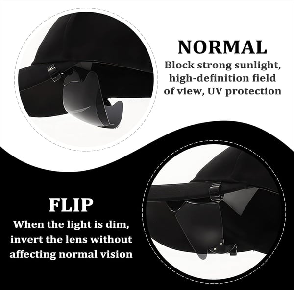 🔥Last Day Sale 49% OFF🎁Clip Cap Sunglasses, Fishing Glasses