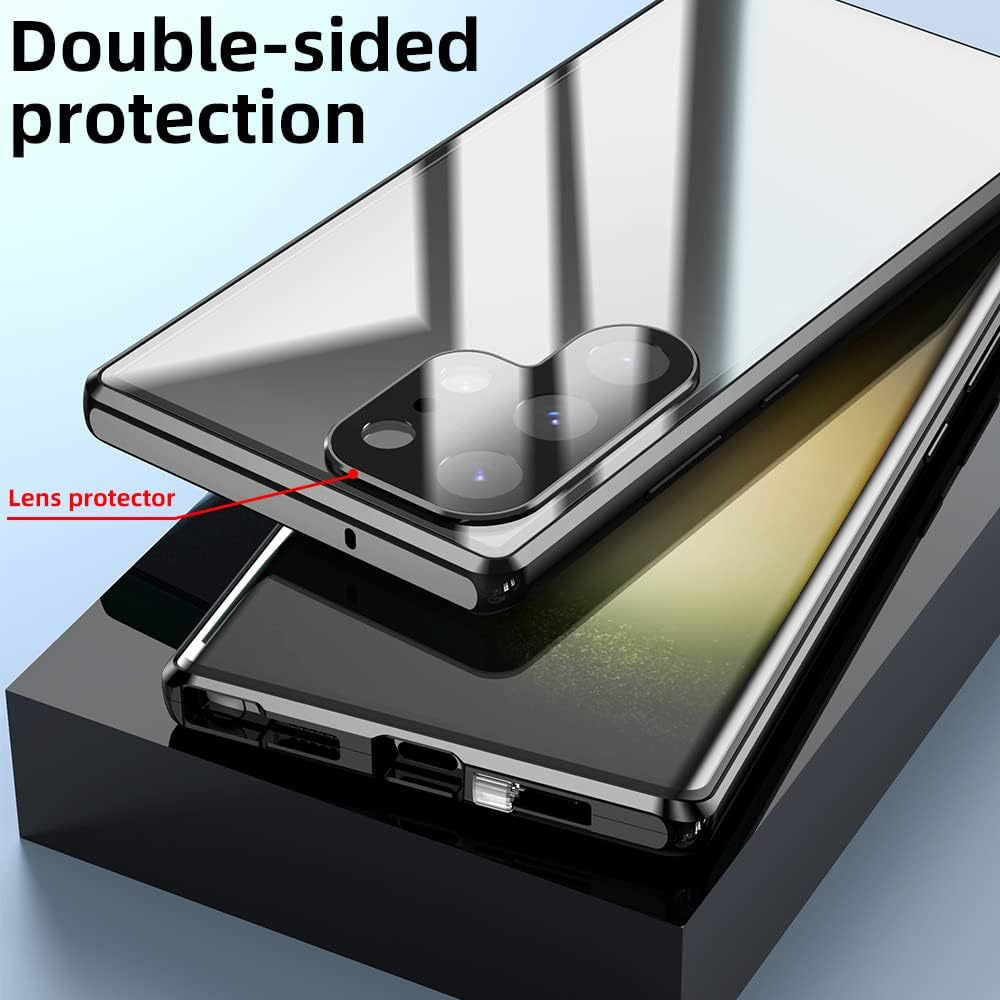 HOT SALEđ„Galaxy S Series - Dual Magnetic Glass Caseđ±