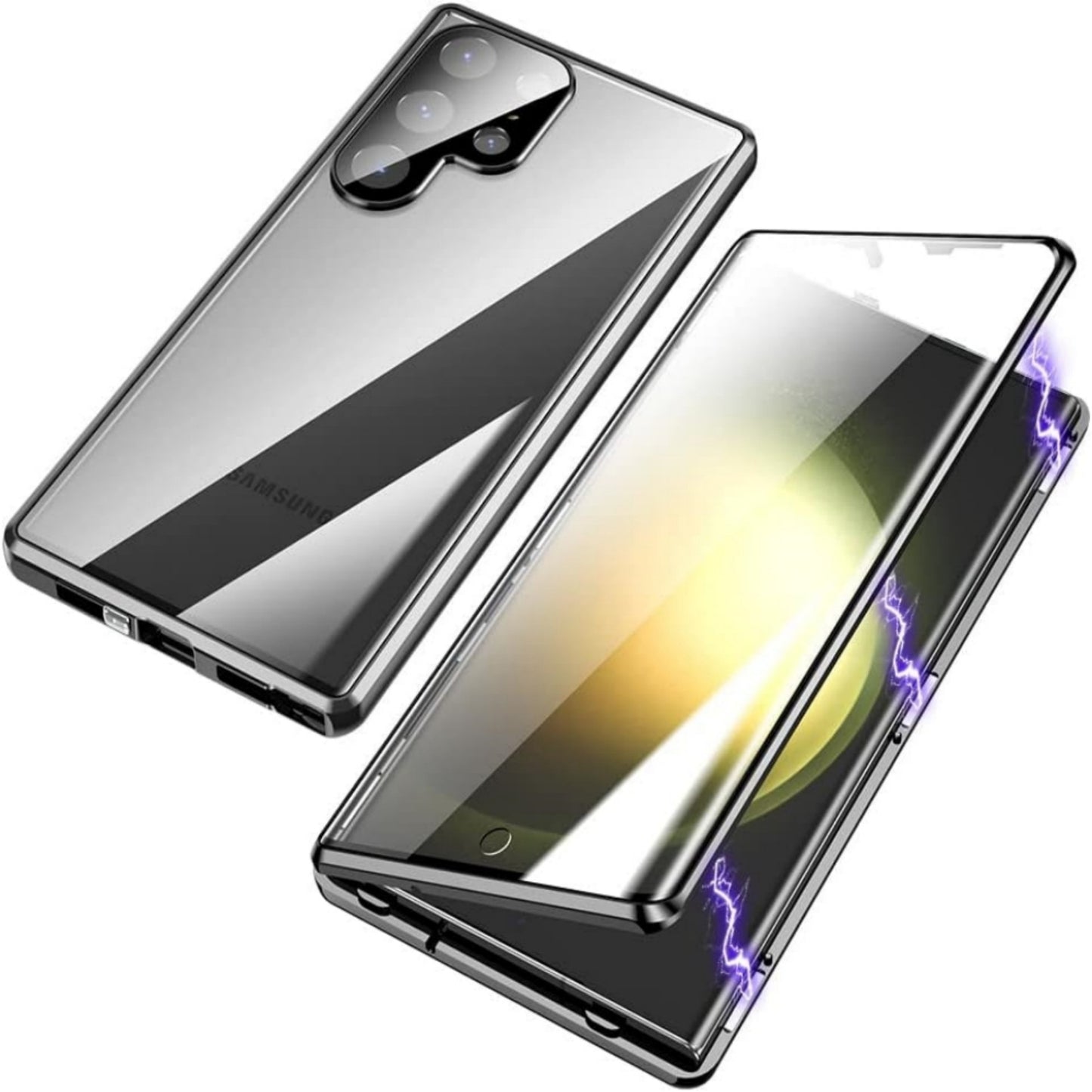 HOT SALEđ„Galaxy S Series - Dual Magnetic Glass Caseđ±