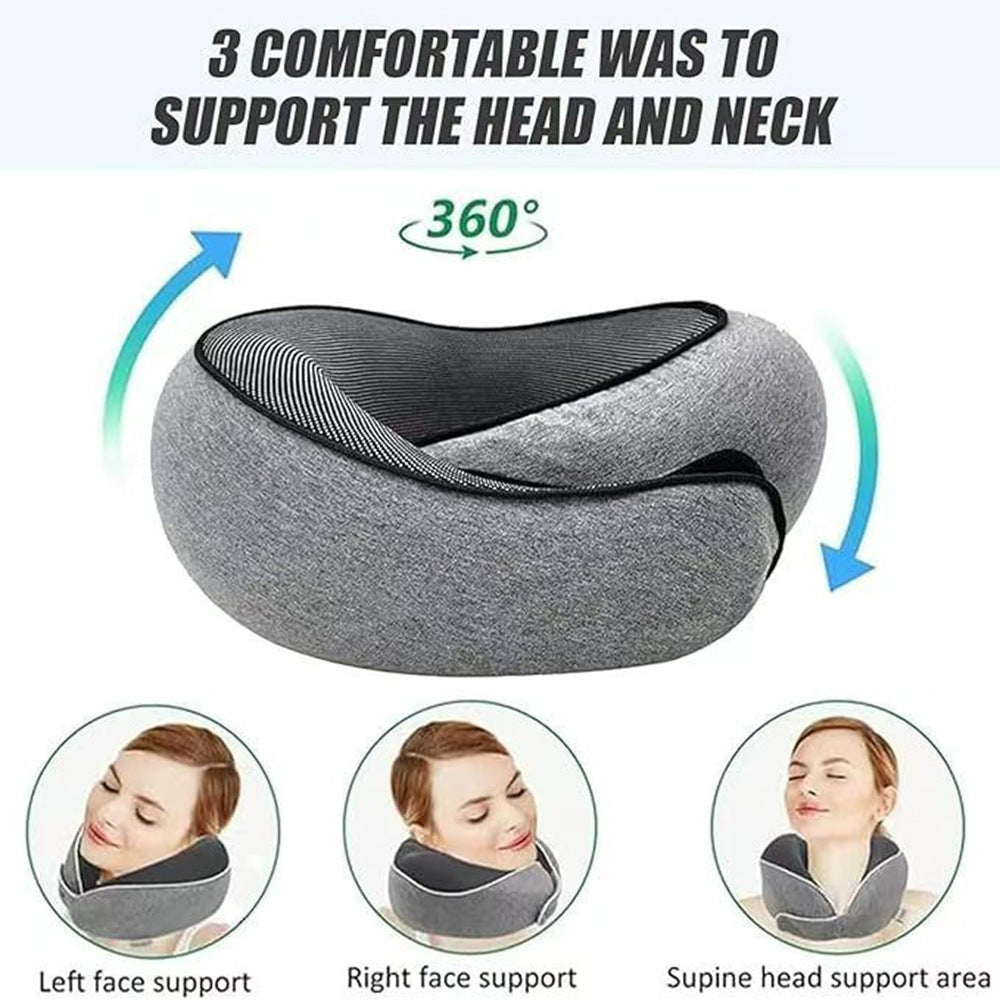 Hot Sale☀️Ultrasoft Memory Foam Neck Pillow for Travel