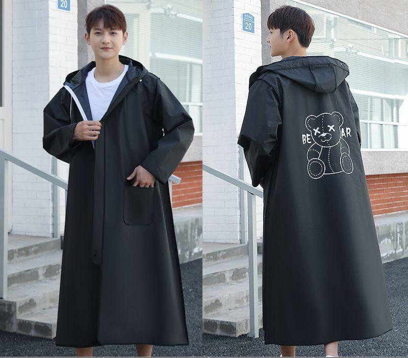 ✨ Reusable Raincoat with Hood (Removable) for Riding and Walking