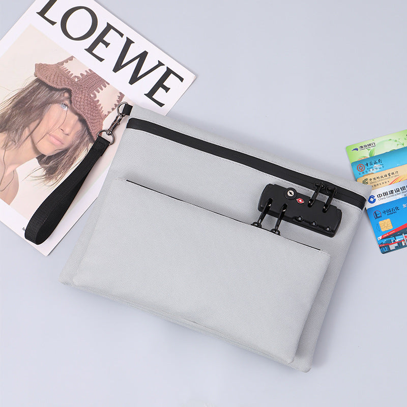 Last Day Sale 49% OFF🔥Double Layer Money Bag With Lock