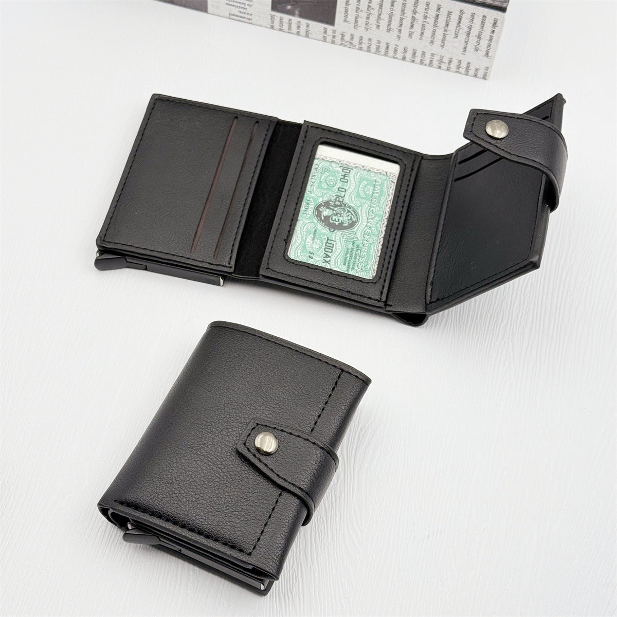 New Men's Wallet Anti-theft Large Capacity Card Holder