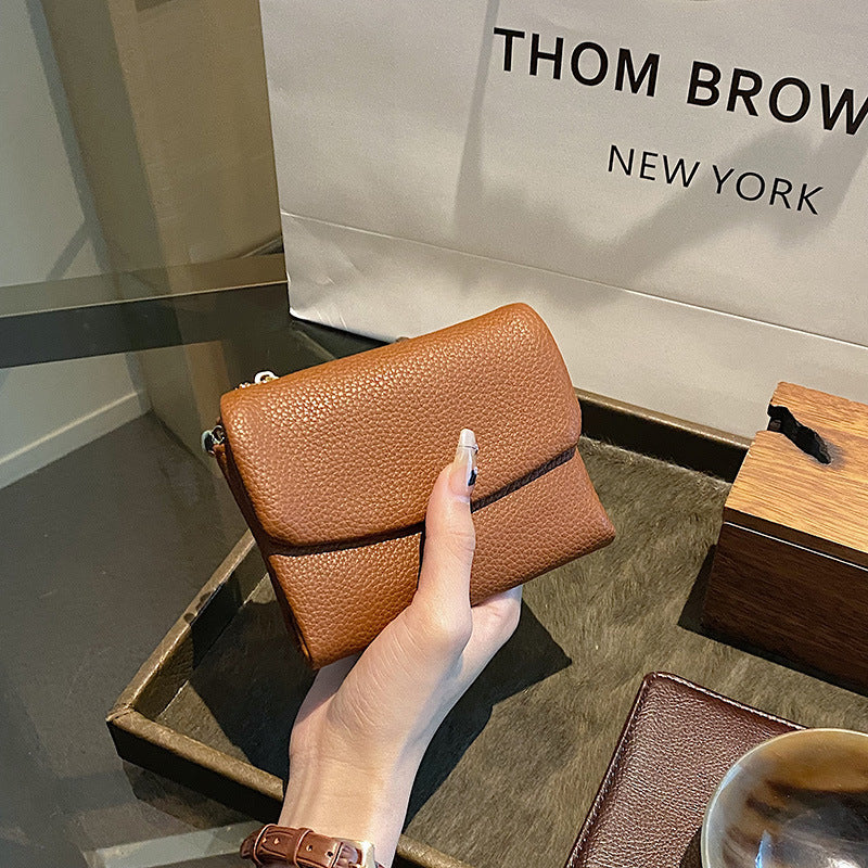 â°Unisex Pebble Leather Walletđ„