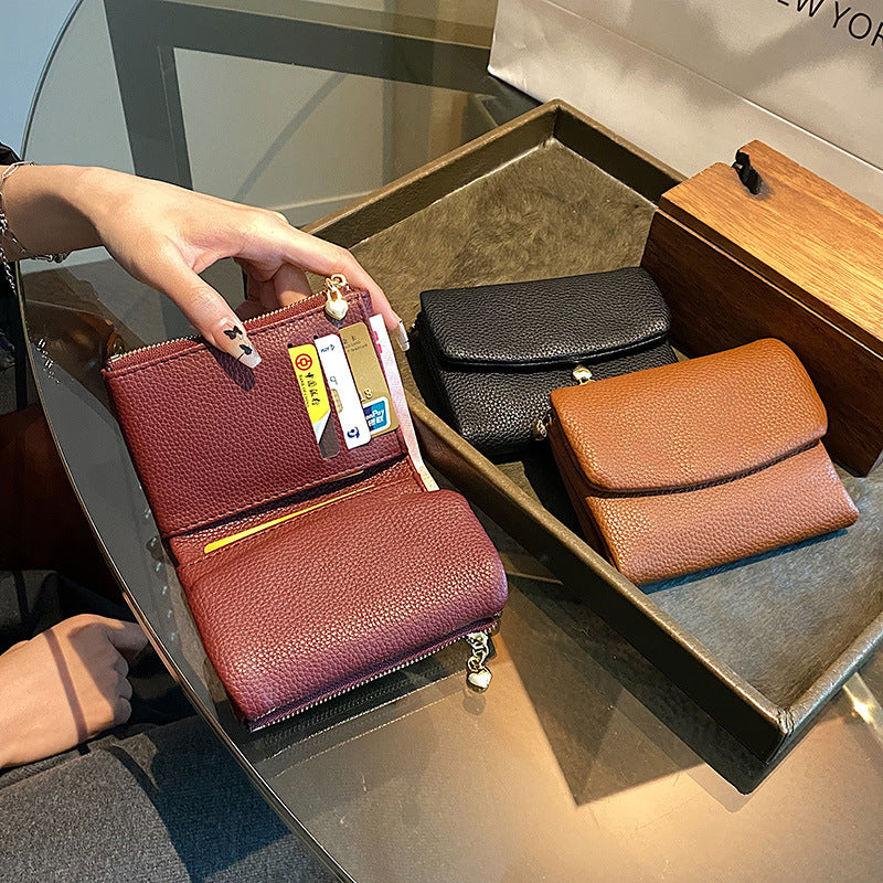 â°Unisex Pebble Leather Walletđ„