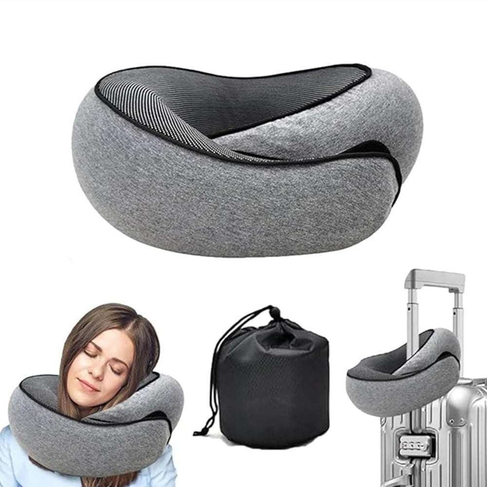 Hot Sale☀️Ultrasoft Memory Foam Neck Pillow for Travel