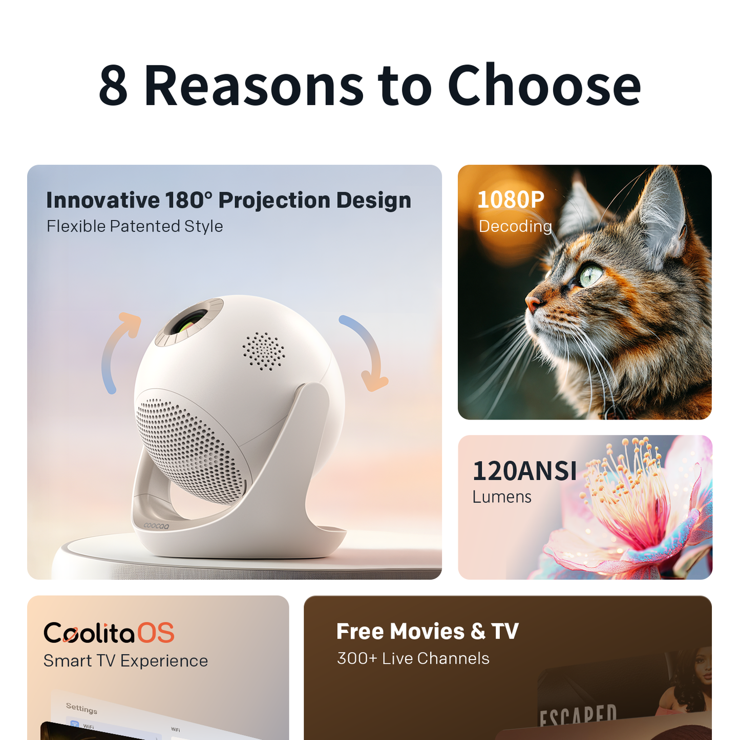 Home HD Portable Projectorš„