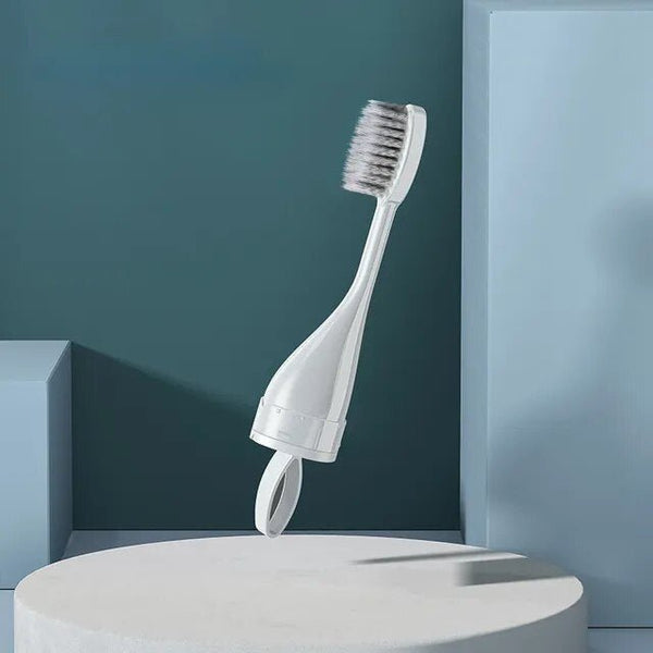 🪥Oral Care Companion on the Go: Portable Folding Toothbrush