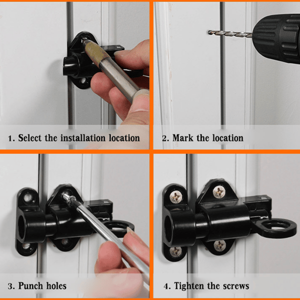 🔥Last Day Sale 49% OFF🎁Aluminum Alloy Automatic Window Spring Latch