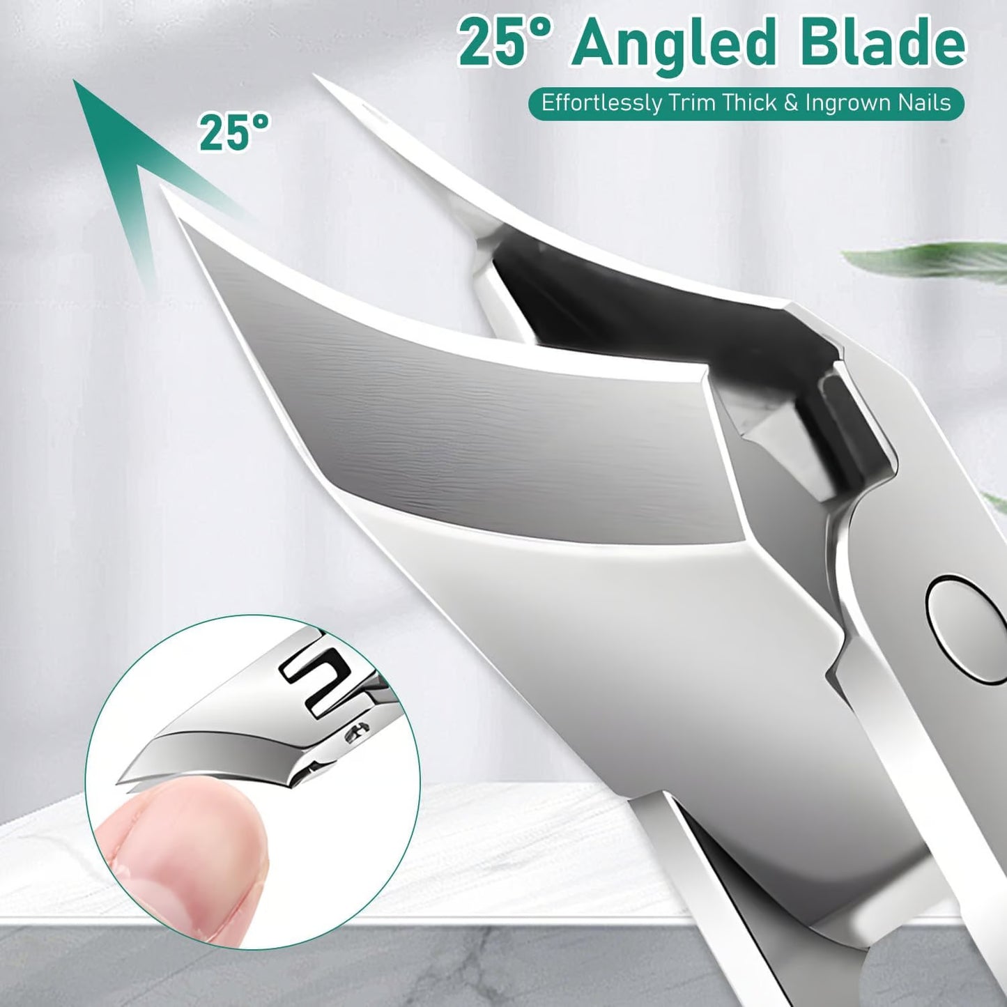ð¥Last Day Sale 49% OFF - Eagle Beak Angled Nail Clippers 3-Piece Set