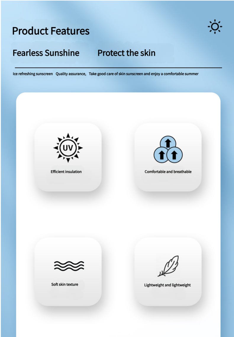 ❄️Summer outdoor sun protection ice sleeves for men and women