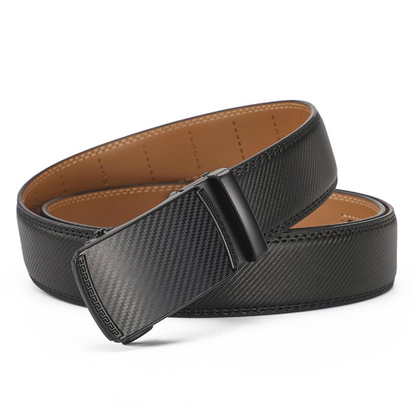 🔥Leather Ratchet Belt With Adjustable Buckle