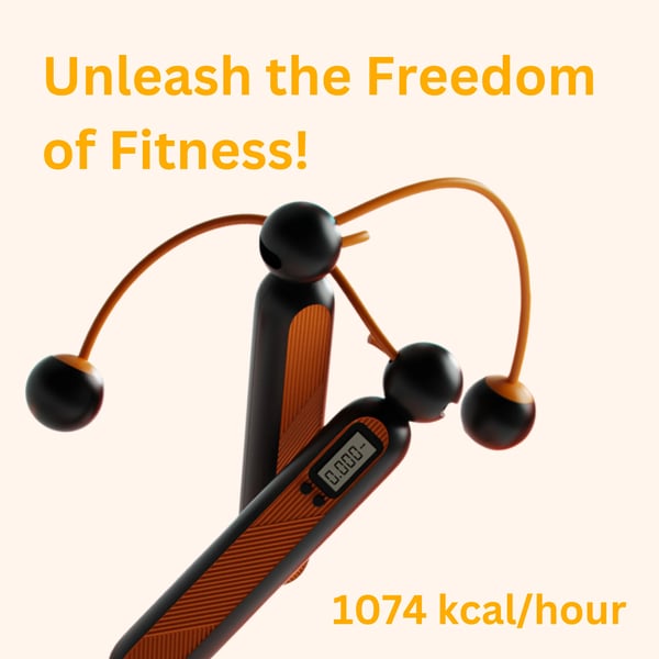 Get in shape🧡Cordless Jump Trainer