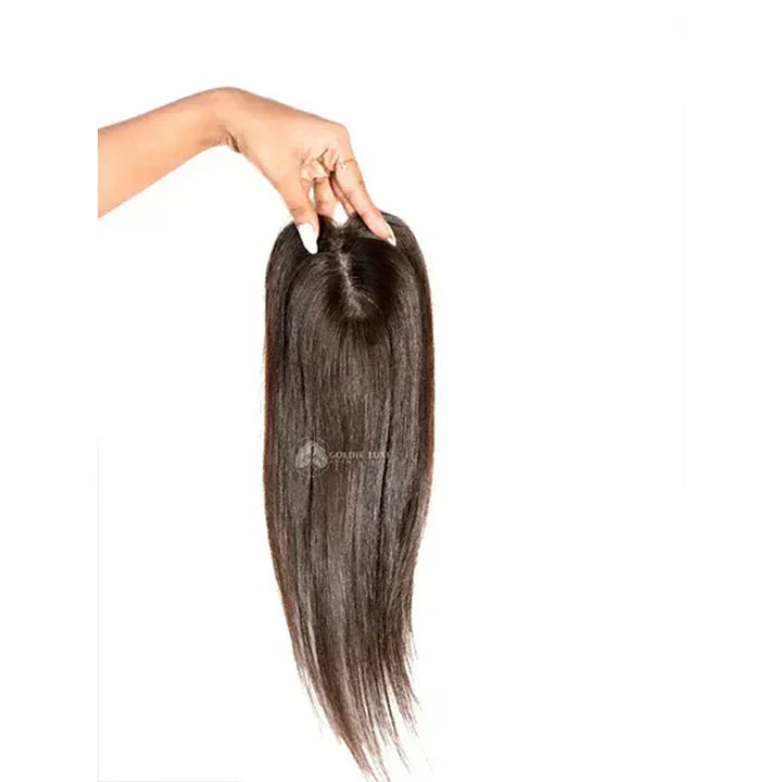 【🔥HOT SALE】2x3 Mini Scalp Topper | Hair Topper For Crown Thinning | Natural Look Wig