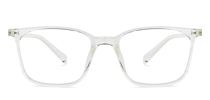 👓Zero Power Blue Cut Computer Glasses Anti Glare, Lightweight & Blocks Harmful Rays