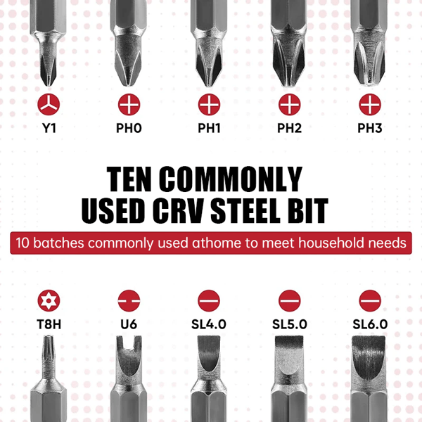 🔥 11-in-1 Ratchet Screwdriver Set 🔧