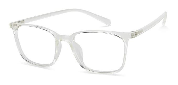 👓Zero Power Blue Cut Computer Glasses Anti Glare, Lightweight & Blocks Harmful Rays