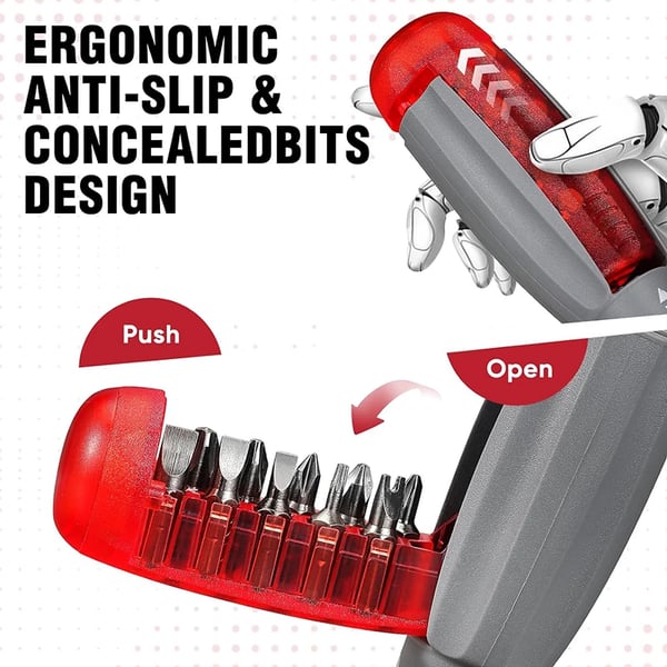 🔥 11-in-1 Ratchet Screwdriver Set 🔧