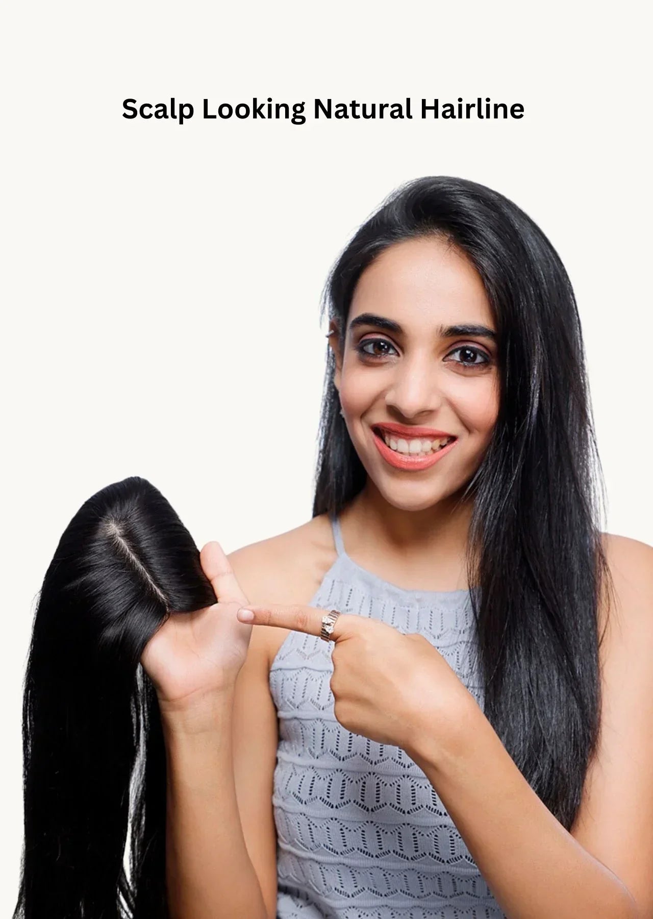 【🔥HOT SALE】2x3 Mini Scalp Topper | Hair Topper For Crown Thinning | Natural Look Wig