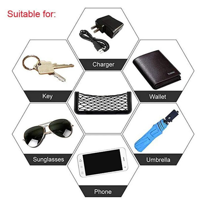 🔥Car String Bag Pocket Storage Organizer