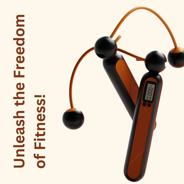 Get in shape🧡Cordless Jump Trainer