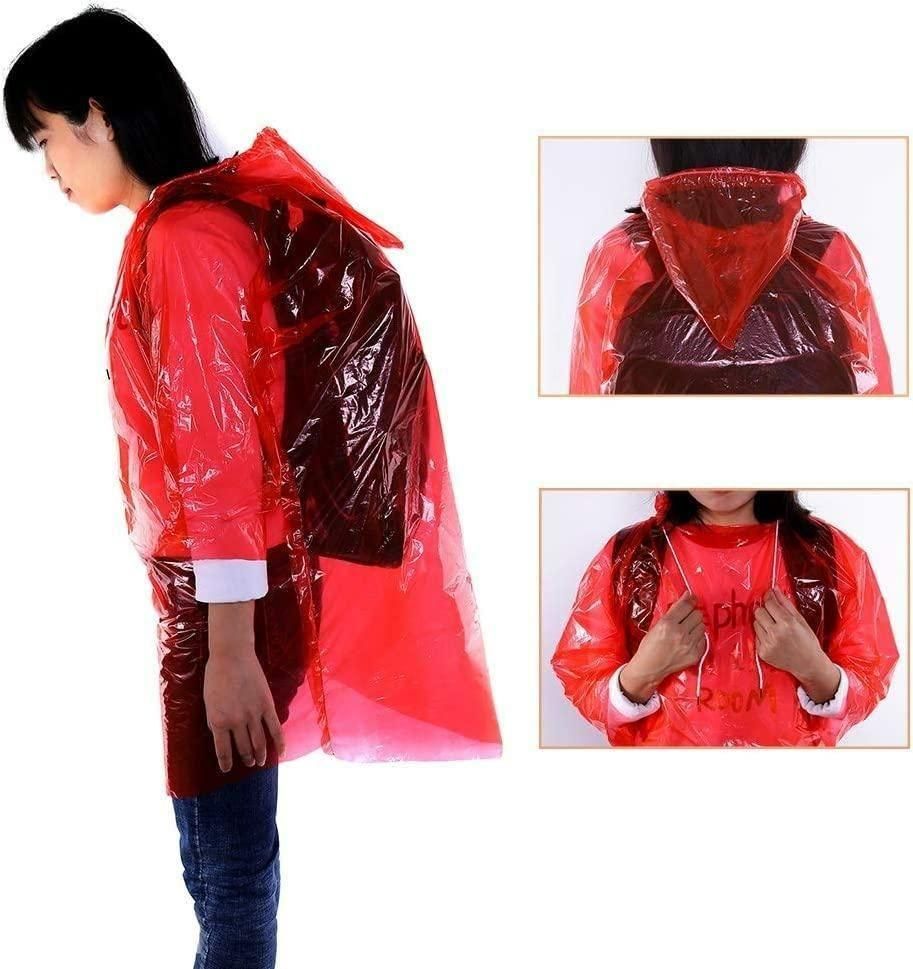 FULLY Reusable Wallet Rain Card Rain Coat for Adults (Set of 10)