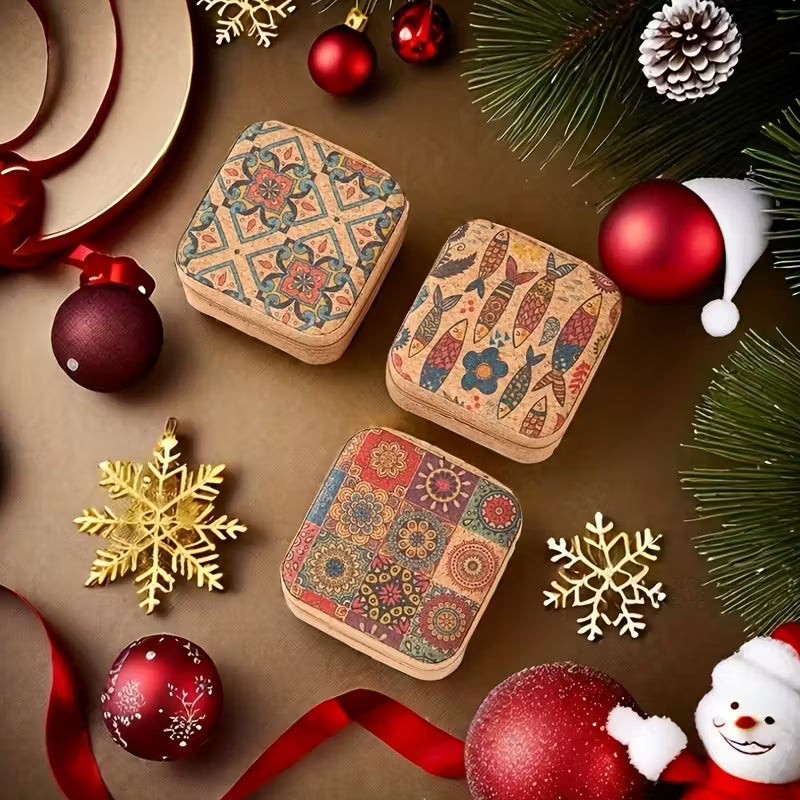 New Retro Portable Jewelry Box