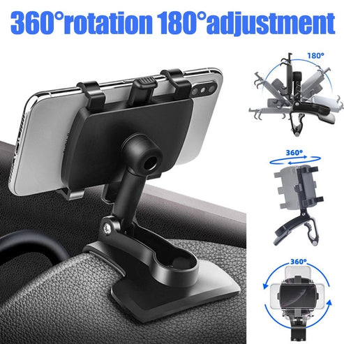 🔥Clearance Sale 49% OFF🔥Universal 360° Rotation Multifunctional Car Dashboard Phone Moun holder