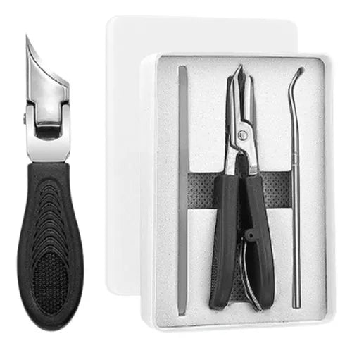 🔥Last Day Sale 49% OFF - Eagle Beak Angled Nail Clippers 3-Piece Set