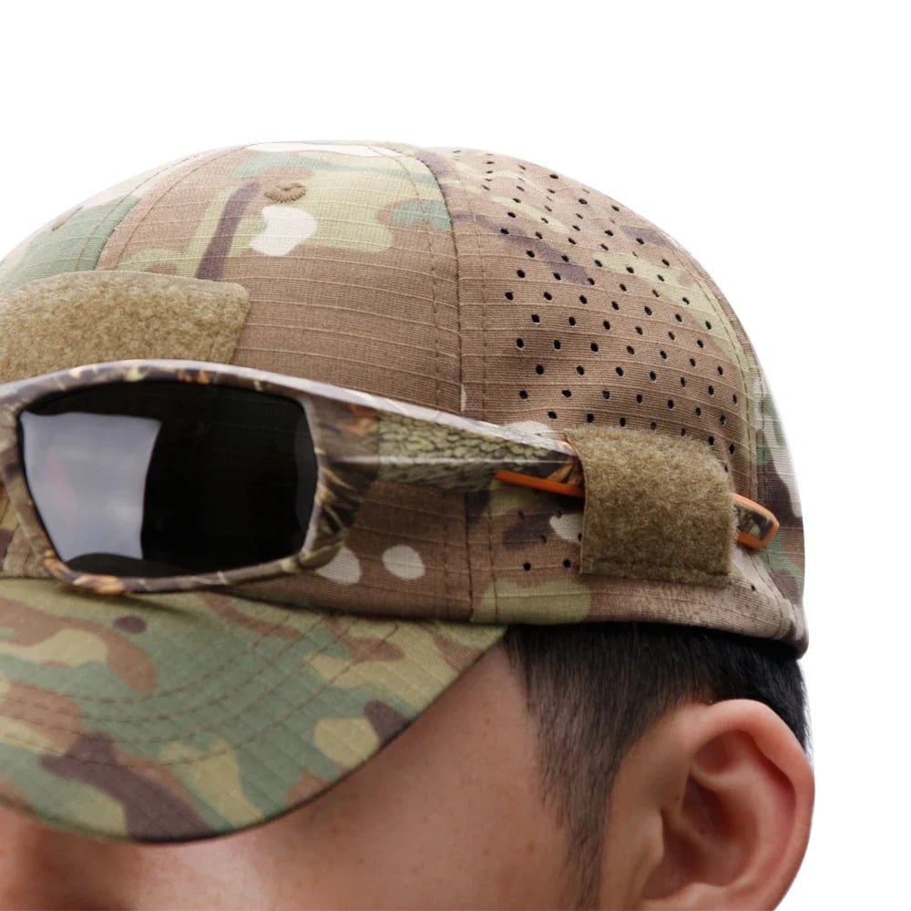 ⏳ Limited time 50% off! 💥Camouflage Built-in Sunglasses Slot Cap