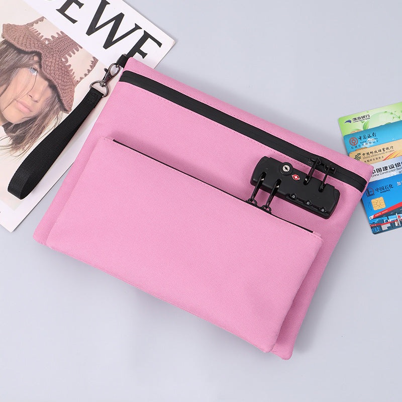 Last Day Sale 49% OFF🔥Double Layer Money Bag With Lock