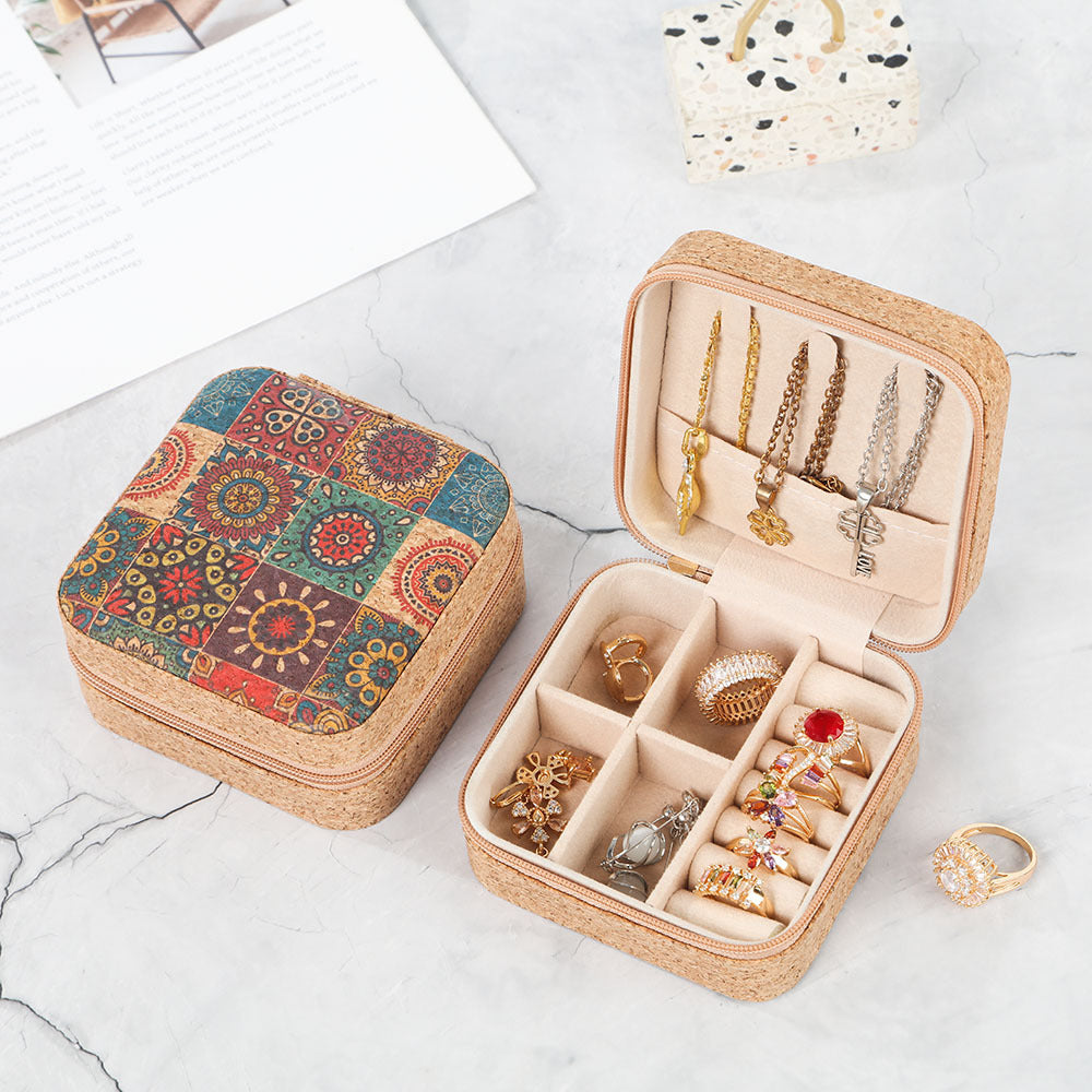 New Retro Portable Jewelry Box