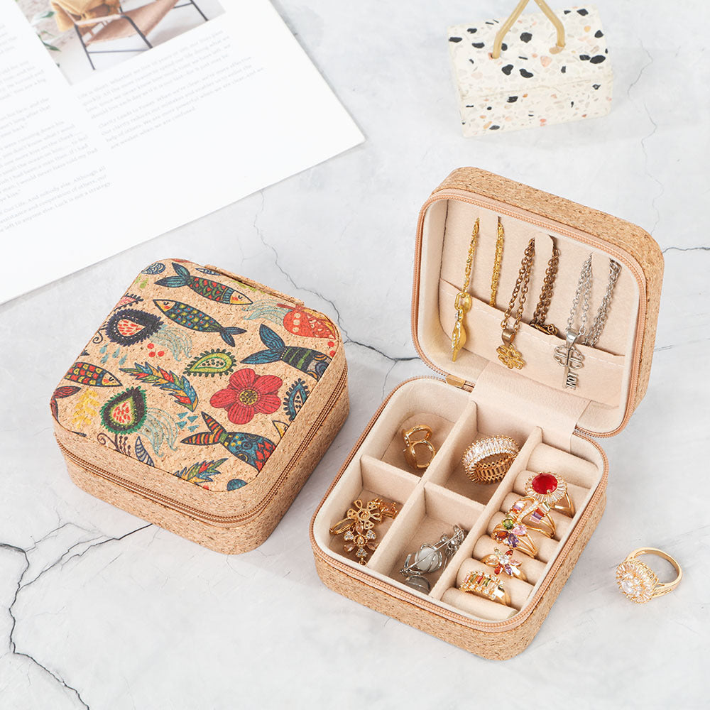 New Retro Portable Jewelry Box