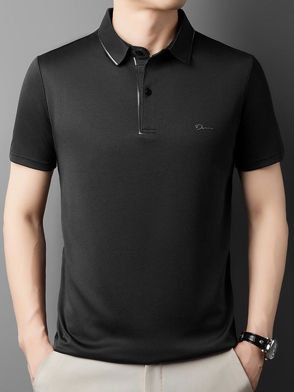 🧊Summer men's casual ice silk POIO shirt👚