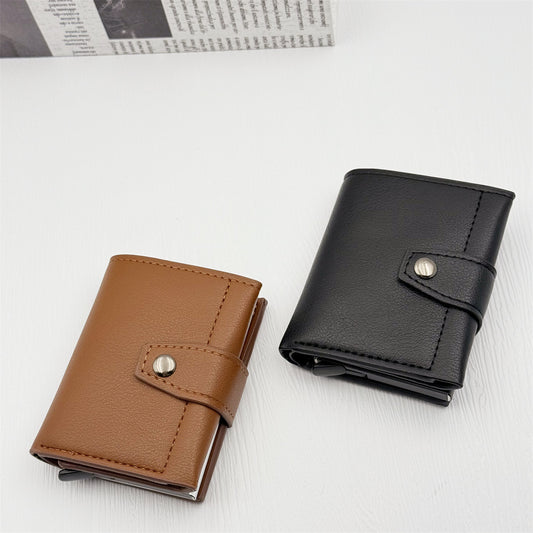 New Men's Wallet Anti-theft Large Capacity Card Holder