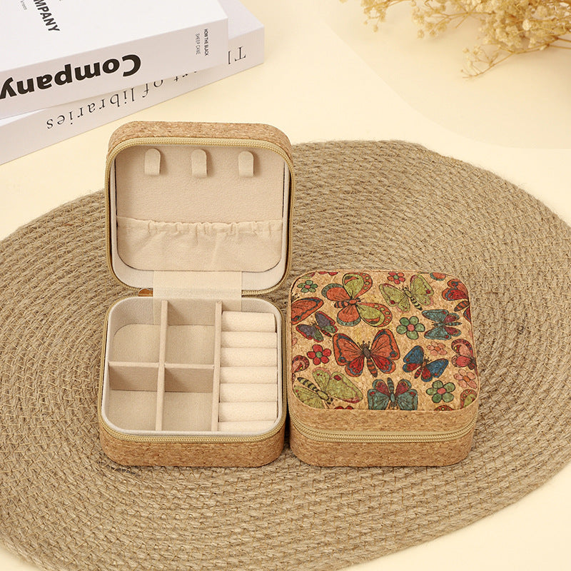 New Retro Portable Jewelry Box
