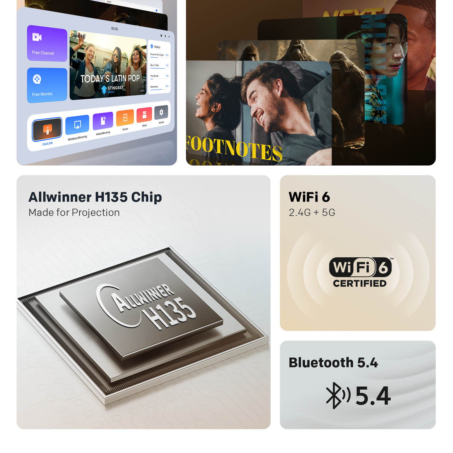 Home HD Portable Projector🎥